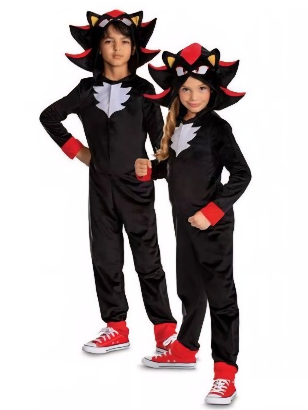 Disguise Sega Kids' Sonic The Hedgehog Movie 3 Shadow Halloween Costume Size L